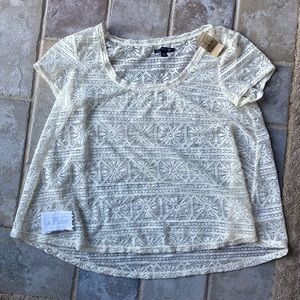 White American eagle shirt, size medium